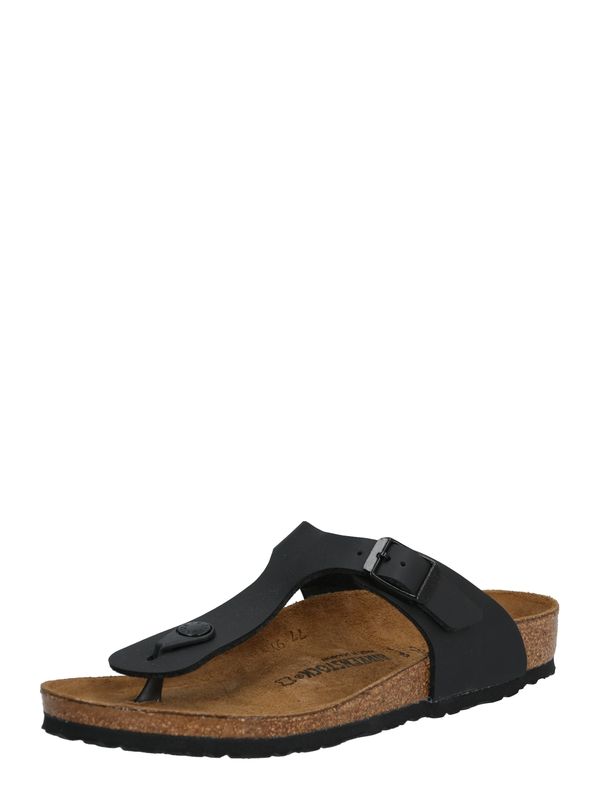 BIRKENSTOCK BIRKENSTOCK Natikače 'GIZEH'  crna