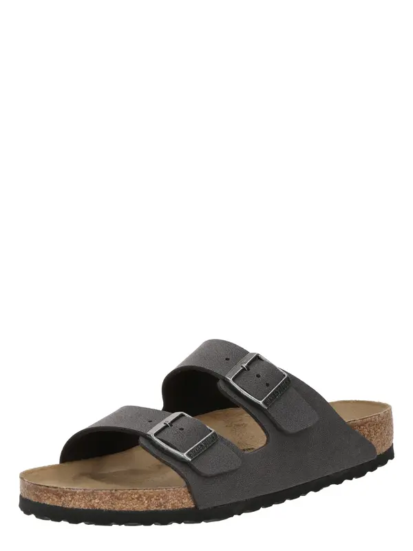 BIRKENSTOCK BIRKENSTOCK Natikače s potpeticom 'Arizona'  antracit siva