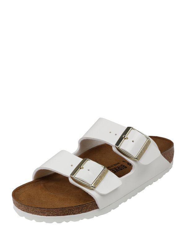 BIRKENSTOCK BIRKENSTOCK Natikače s potpeticom 'Arizona'  bijela