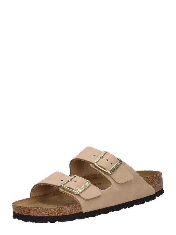 BIRKENSTOCK BIRKENSTOCK Natikače s potpeticom 'Arizona'  cappuccino