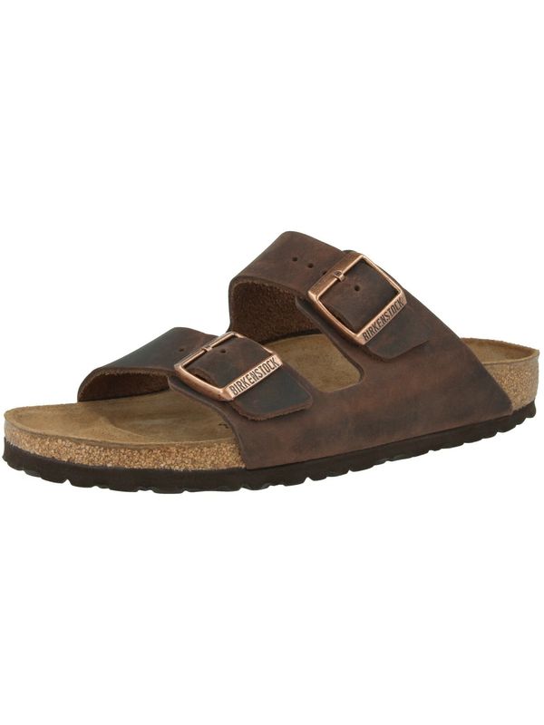 BIRKENSTOCK BIRKENSTOCK Natikače s potpeticom 'Arizona'  čokolada