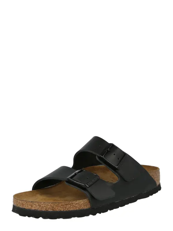 BIRKENSTOCK BIRKENSTOCK Natikače s potpeticom 'Arizona'  crna