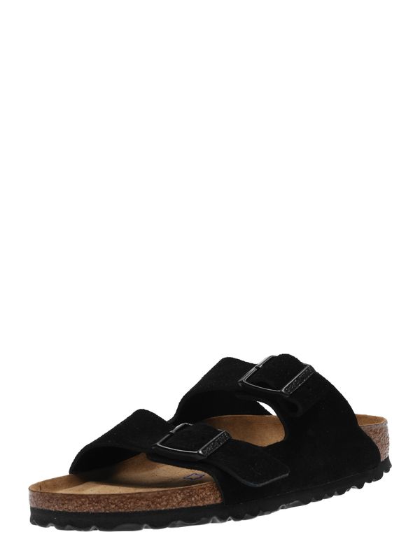 BIRKENSTOCK BIRKENSTOCK Natikače s potpeticom 'Arizona'  crna