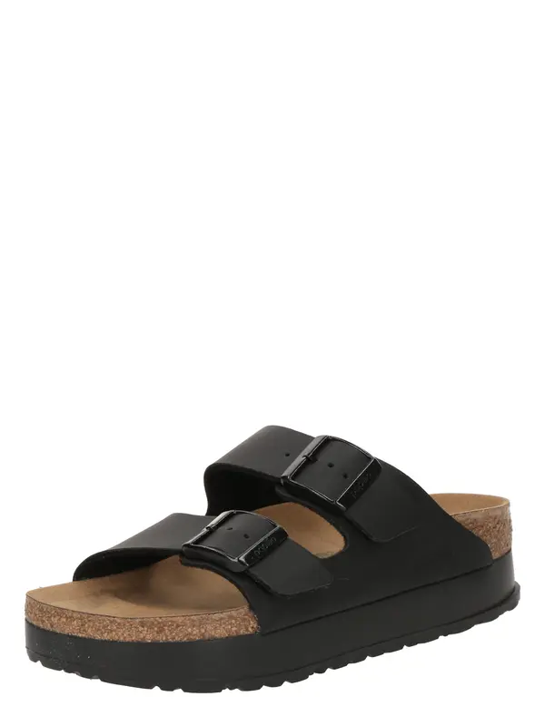 BIRKENSTOCK BIRKENSTOCK Natikače s potpeticom 'Arizona'  crna