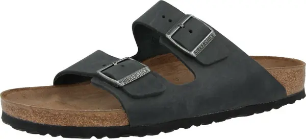 BIRKENSTOCK BIRKENSTOCK Natikače s potpeticom 'Arizona'  crna