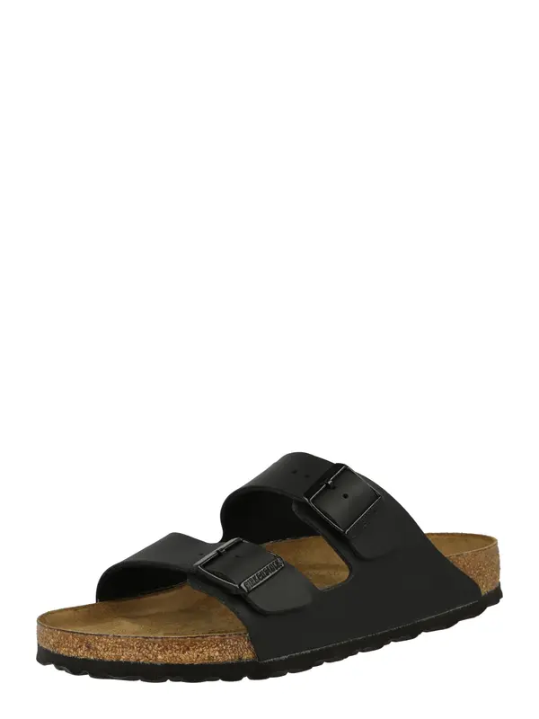 BIRKENSTOCK BIRKENSTOCK Natikače s potpeticom 'Arizona'  crna