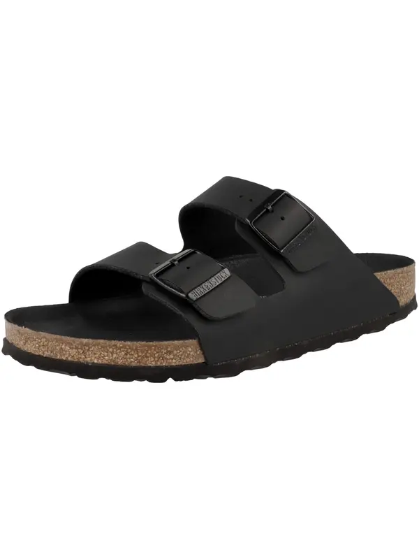 BIRKENSTOCK BIRKENSTOCK Natikače s potpeticom 'Arizona'  crna