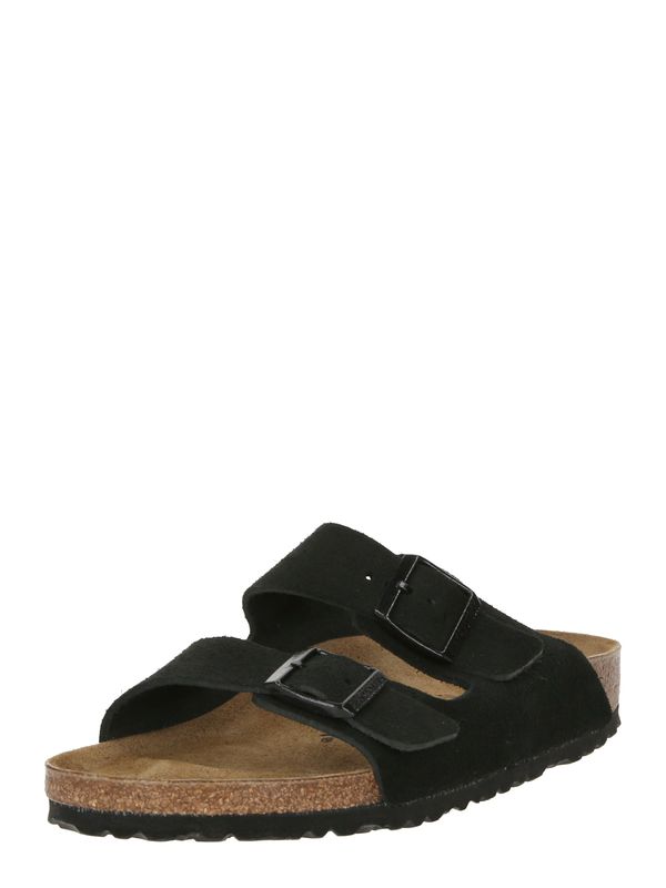 BIRKENSTOCK BIRKENSTOCK Natikače s potpeticom 'Arizona'  crna