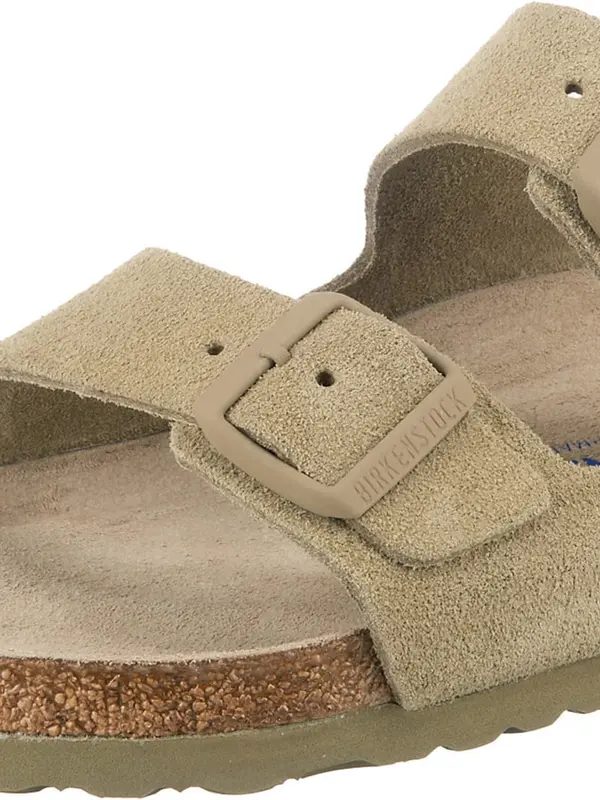 BIRKENSTOCK BIRKENSTOCK Natikače s potpeticom 'Arizona'  kaki