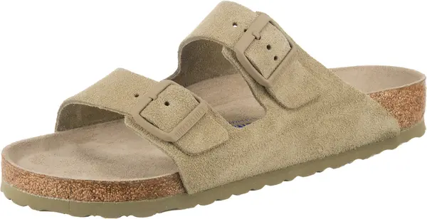 BIRKENSTOCK BIRKENSTOCK Natikače s potpeticom 'Arizona'  kaki