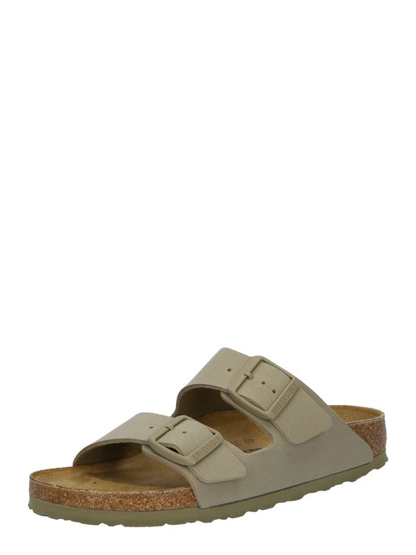 BIRKENSTOCK BIRKENSTOCK Natikače s potpeticom 'Arizona'  kaki