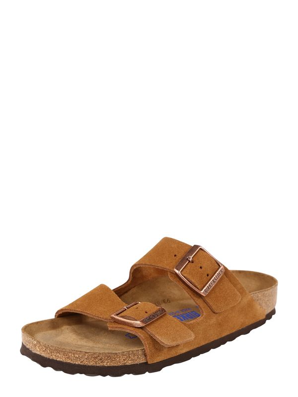 BIRKENSTOCK BIRKENSTOCK Natikače s potpeticom 'Arizona'  konjak