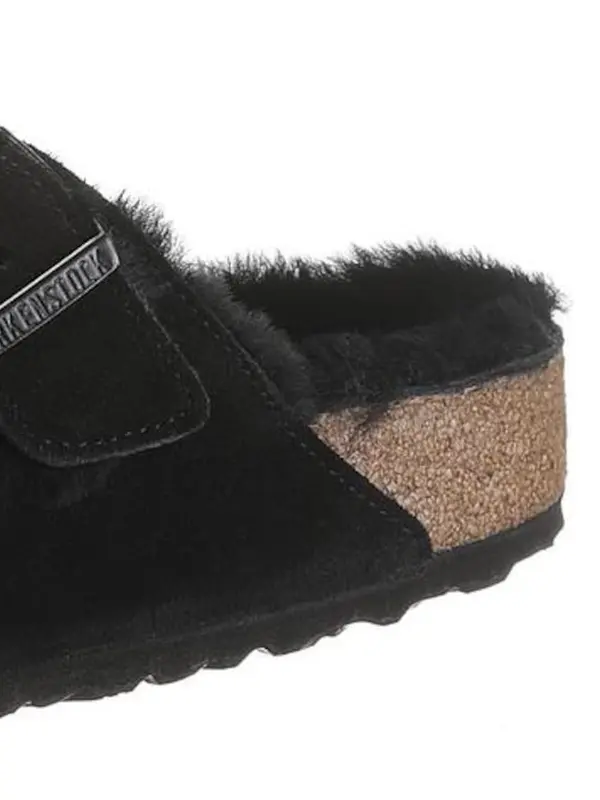 BIRKENSTOCK BIRKENSTOCK Natikače s potpeticom 'Arizona'  smeđa / crna