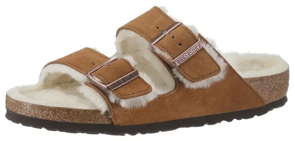 BIRKENSTOCK BIRKENSTOCK Natikače s potpeticom 'Arizona'  smeđa