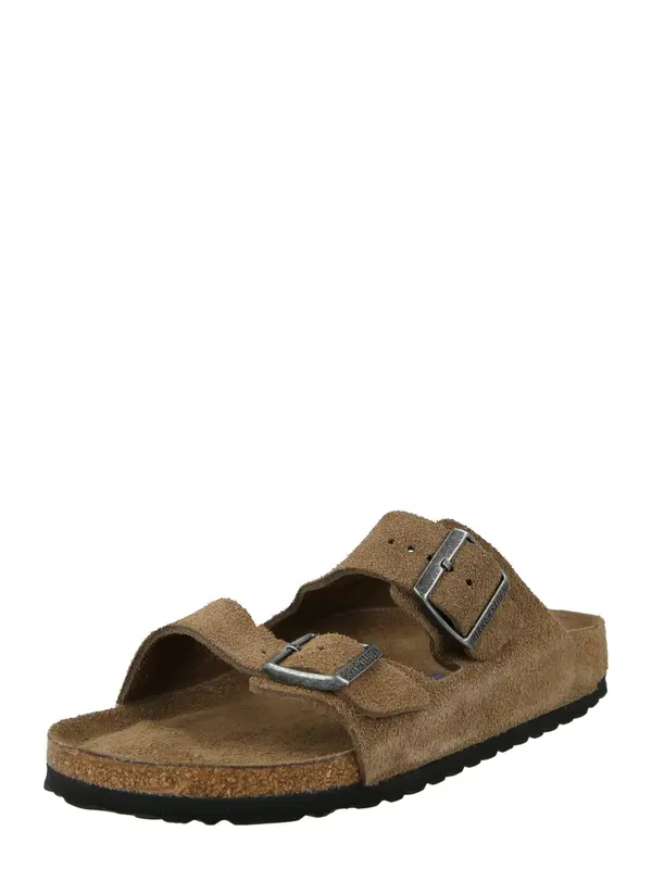BIRKENSTOCK BIRKENSTOCK Natikače s potpeticom 'Arizona'  smeđa