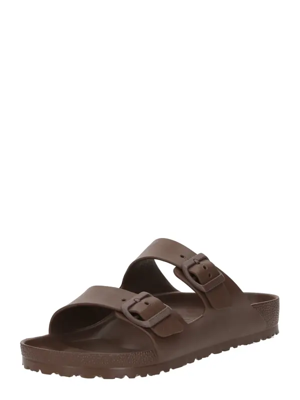 BIRKENSTOCK BIRKENSTOCK Natikače s potpeticom 'Arizona'  tamno smeđa