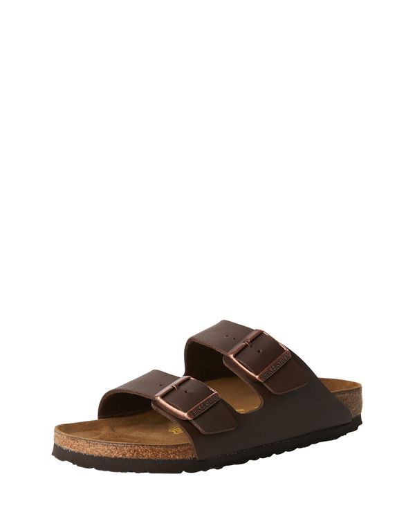 BIRKENSTOCK BIRKENSTOCK Natikače s potpeticom 'Arizona'  tamno smeđa