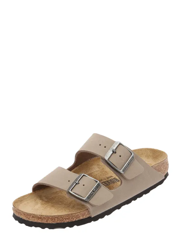 BIRKENSTOCK BIRKENSTOCK Natikače s potpeticom 'Arizona'  taupe siva