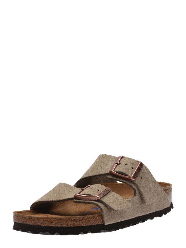 BIRKENSTOCK BIRKENSTOCK Natikače s potpeticom 'Arizona'  taupe siva