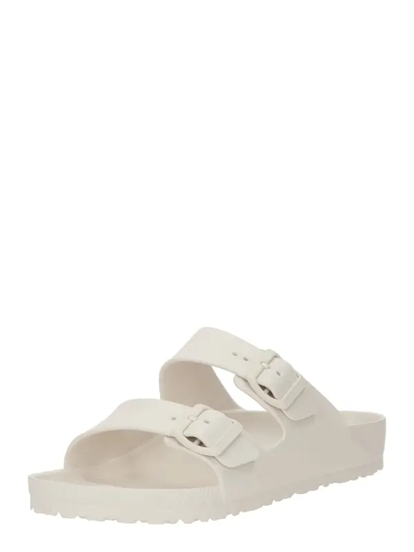 BIRKENSTOCK BIRKENSTOCK Natikače s potpeticom 'Arizona'  vuneno bijela