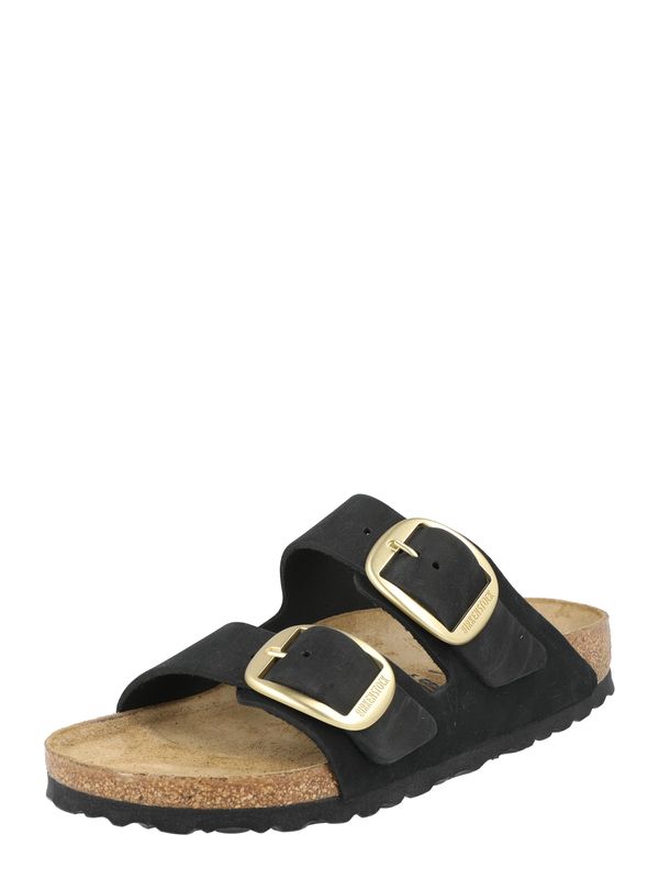 BIRKENSTOCK BIRKENSTOCK Natikače s potpeticom 'Arizona'  zlatna / crna