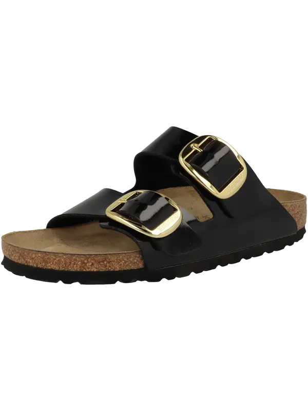BIRKENSTOCK BIRKENSTOCK Natikače s potpeticom 'Arizona'  zlatna / crna