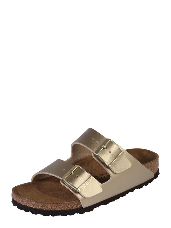 BIRKENSTOCK BIRKENSTOCK Natikače s potpeticom 'Arizona'  zlatna