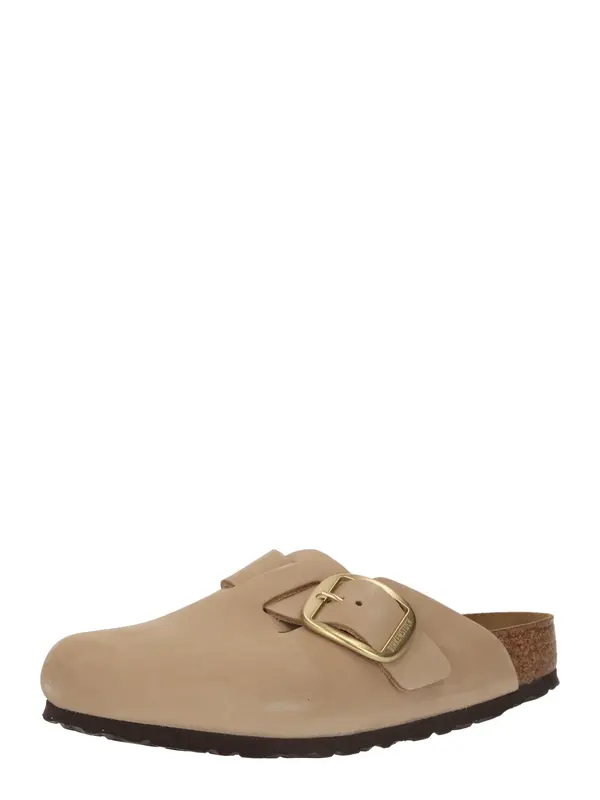 BIRKENSTOCK BIRKENSTOCK Natikače s potpeticom 'Boston'  bež