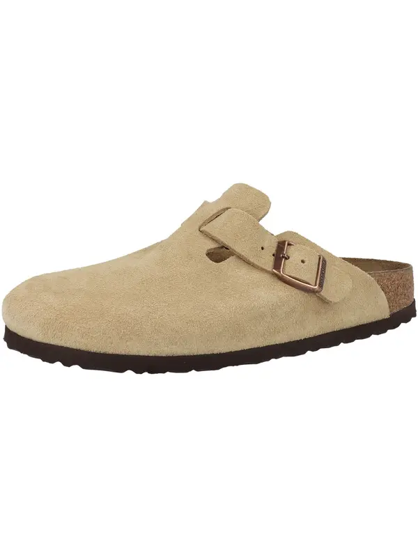 BIRKENSTOCK BIRKENSTOCK Natikače s potpeticom 'Boston'  cappuccino