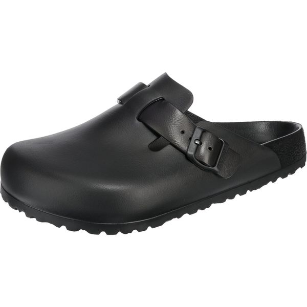 BIRKENSTOCK BIRKENSTOCK Natikače s potpeticom 'Boston'  crna