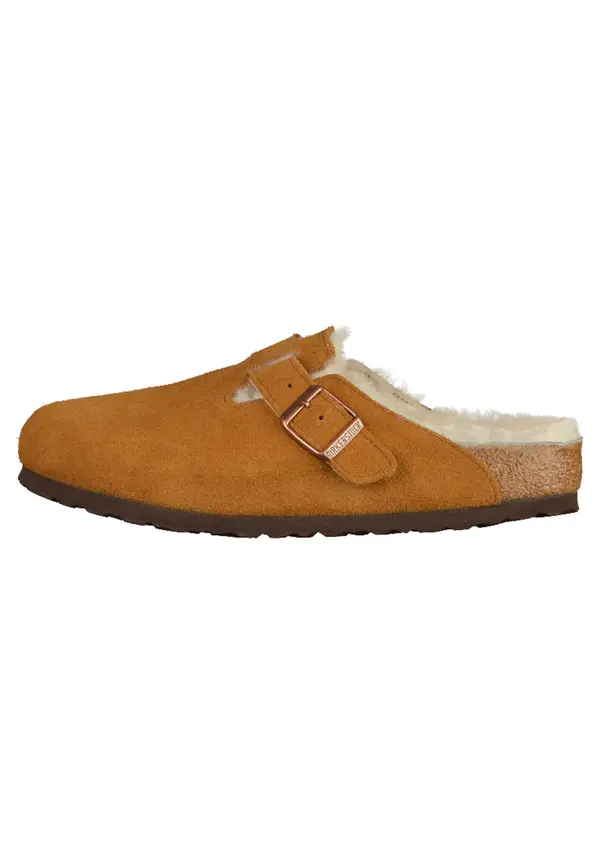 BIRKENSTOCK BIRKENSTOCK Natikače s potpeticom 'Boston'  karamela