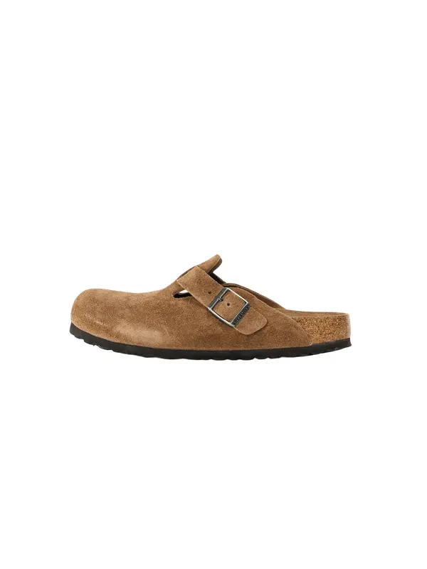 BIRKENSTOCK BIRKENSTOCK Natikače s potpeticom 'Boston'  karamela