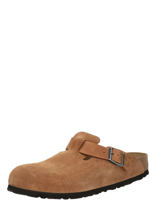 BIRKENSTOCK BIRKENSTOCK Natikače s potpeticom 'Boston'  konjak