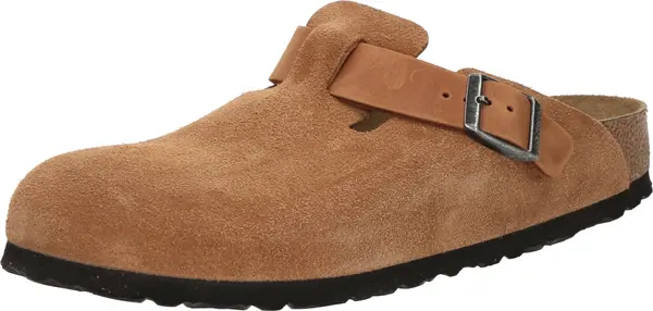 BIRKENSTOCK BIRKENSTOCK Natikače s potpeticom 'Boston'  konjak