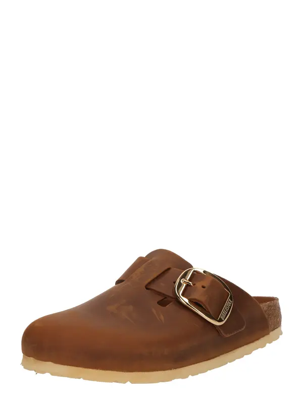 BIRKENSTOCK BIRKENSTOCK Natikače s potpeticom 'Boston'  konjak