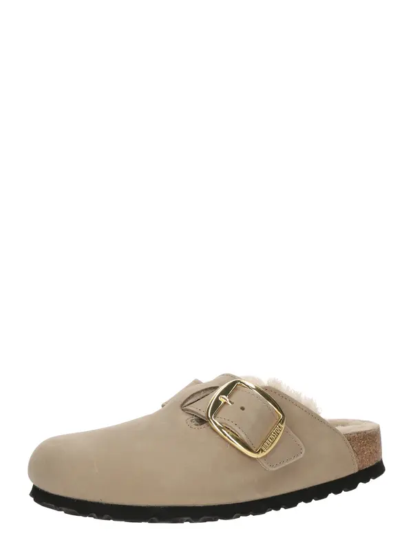 BIRKENSTOCK BIRKENSTOCK Natikače s potpeticom 'Boston LEOI'  moka smeđa