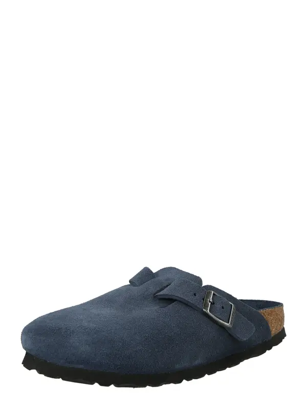 BIRKENSTOCK BIRKENSTOCK Natikače s potpeticom 'Boston'  mornarsko plava