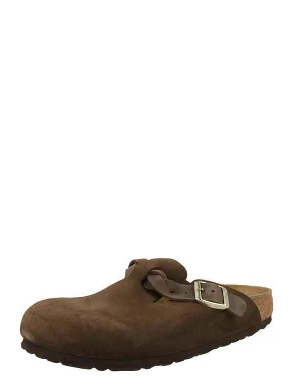BIRKENSTOCK BIRKENSTOCK Natikače s potpeticom 'Boston'  smeđa