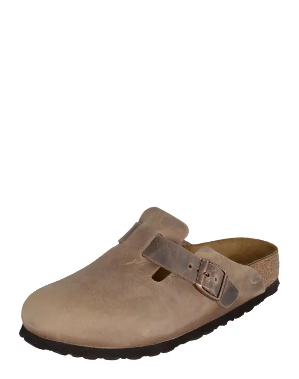 BIRKENSTOCK BIRKENSTOCK Natikače s potpeticom 'Boston'  smeđa