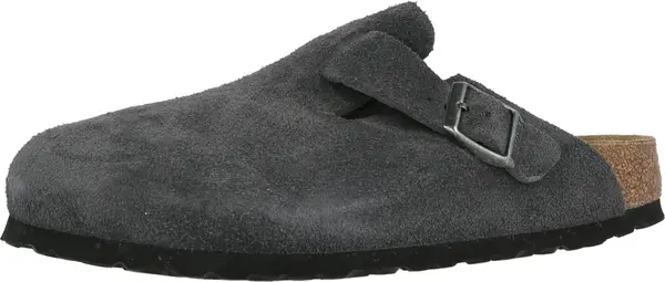 BIRKENSTOCK BIRKENSTOCK Natikače s potpeticom 'Boston'  tamo siva