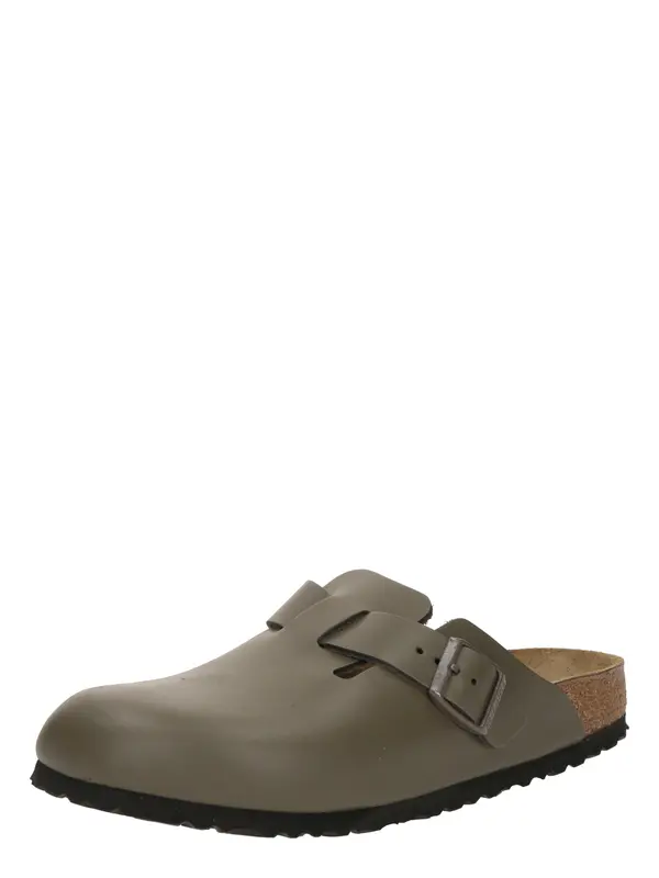 BIRKENSTOCK BIRKENSTOCK Natikače s potpeticom 'Boston'  taupe siva