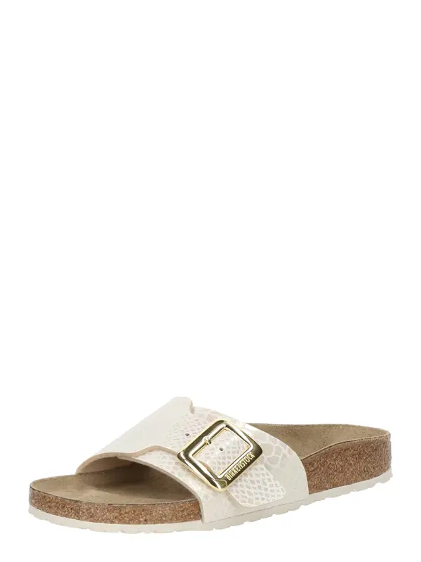 BIRKENSTOCK BIRKENSTOCK Natikače s potpeticom 'Catalina'  bež / vuneno bijela