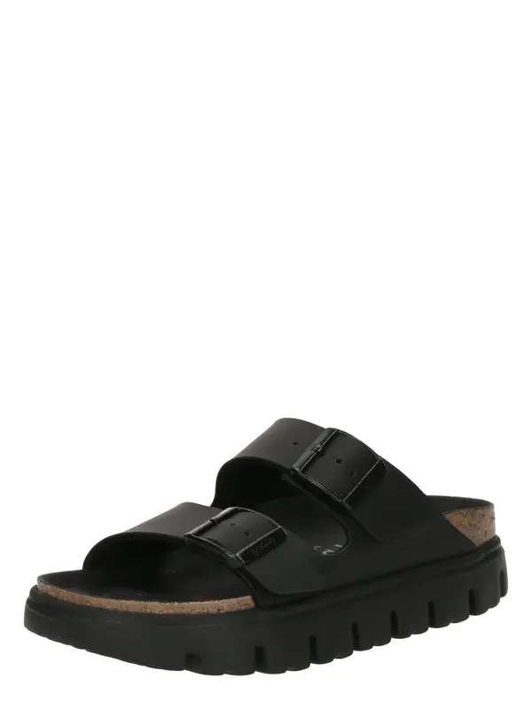 BIRKENSTOCK BIRKENSTOCK Natikače s potpeticom  crna