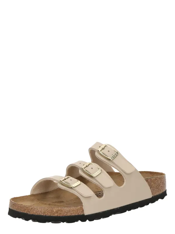 BIRKENSTOCK BIRKENSTOCK Natikače s potpeticom 'Florida'  bež