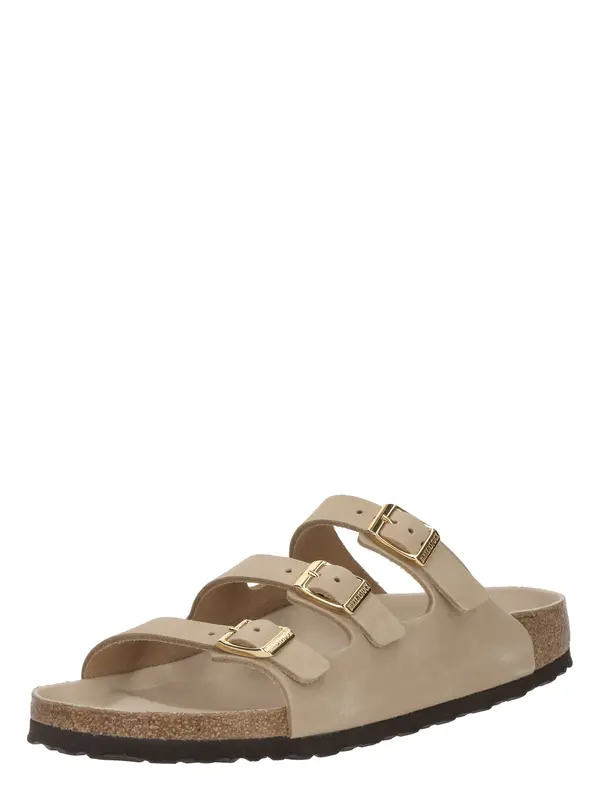 BIRKENSTOCK BIRKENSTOCK Natikače s potpeticom 'Florida'  cappuccino