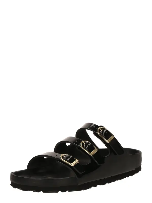 BIRKENSTOCK BIRKENSTOCK Natikače s potpeticom 'Florida'  crna