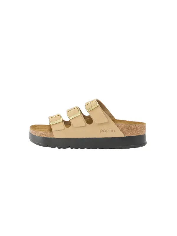 BIRKENSTOCK BIRKENSTOCK Natikače s potpeticom 'Florida III'  bež