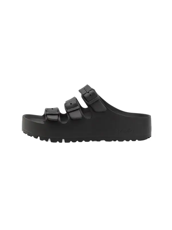 BIRKENSTOCK BIRKENSTOCK Natikače s potpeticom 'Florida III'  crna