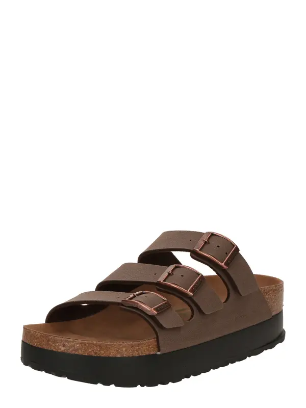 BIRKENSTOCK BIRKENSTOCK Natikače s potpeticom 'Florida III'  smeđa