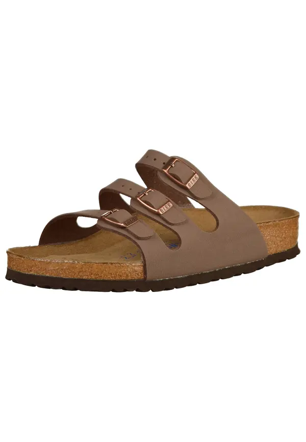 BIRKENSTOCK BIRKENSTOCK Natikače s potpeticom 'FLORIDA'  moka smeđa
